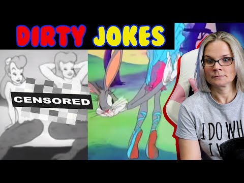 Teacher Coach Reaction to Adult Dirty Jokes in Classic Cartoons - The Ultimate Compilation