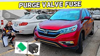 HONDA CRV CR-V PURGE VALVE FUSE LOCATION 2012 2013 2014 2015 2016