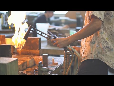 工芸：学生デモンストレーション