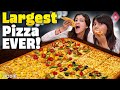 We Ate The LARGEST Domino S Pizza In Just 5 Minutes Extreme Food Challenge