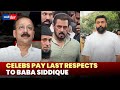 Baba Siddique S Death Salman Khan And Others Visit The Late NCP Leader S Residence