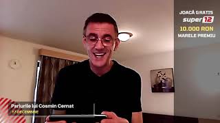 Și joi e zi de profit: 9 pariuri oferite de Cosmin Cernat! Cota 1.55 la Dinamo – CFR »