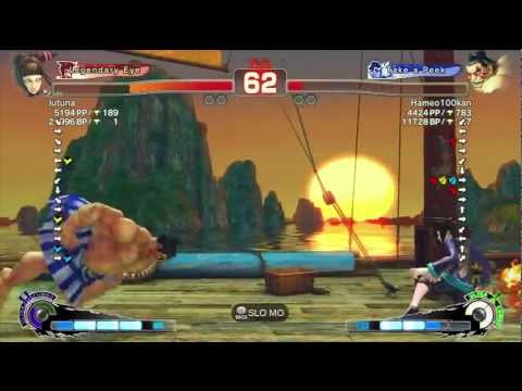 Tsuna (Juri) vs. Hameo100kan (Honda) - SSFIV AE 2012 Match