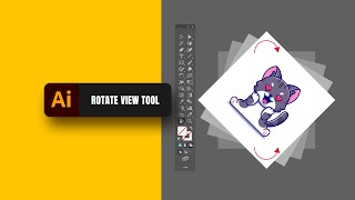 How to rotate canvas in illustrator