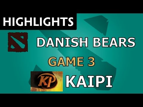 SingSing Mirana! - Danish Bears vs Kaipi [Game 3] WellPlay Invitational - Dota Highlights
