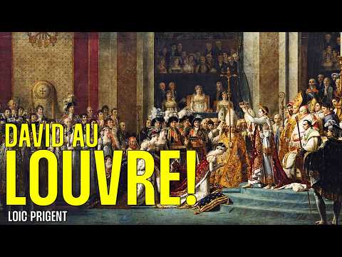 THE GREAT PAINTINGS OF THE LOUVRE: DAVID! Mme Récamier! Marat! The Revolution! By Loïc Prigent