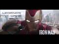 Tony Stark IRON MAN Legends Are Made Music Video
