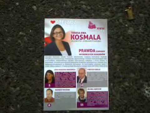 Siły powietrzne burmistrz Kosmali zbombardowały Czeladź