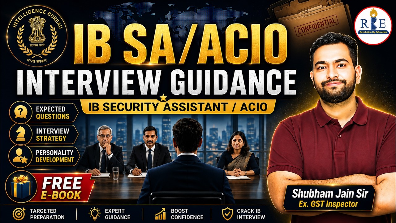 IB SA(Security Assistant) Interview कैसे Crack करें? | Important Questions + Complete Guidance