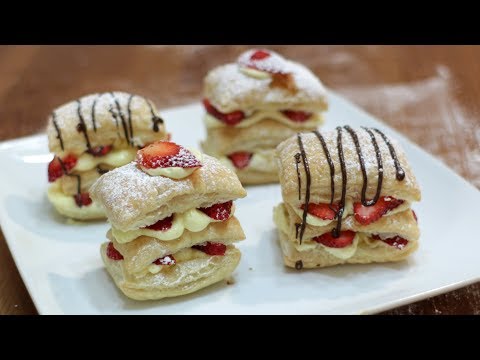 download lagu mp3 mp4 Strawberry Napoleon Dessert, download lagu Strawberry Napoleon Dessert gratis, unduh video klip Strawberry Napoleon Dessert