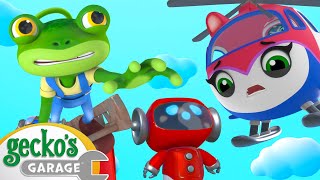 Helena Helicopter Rescue Mission | Gecko's Garage | Trucks For Children | Cartoons For Kids