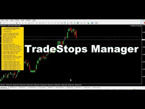 Video TradeStops Manager EA MT4