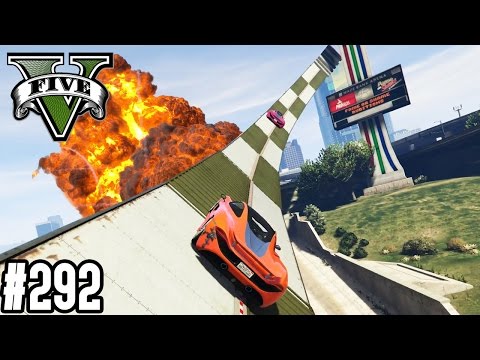 VERRÜCKTER FLIP WALLRIDE - SPANNENDE VERFOLGUNGSJAGD ! (+DOWNLOAD) | GTA V - CUSTOM MAP RENNEN