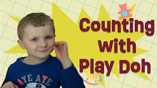 Learn with Play-Doh | Math Games for Kids | How to Add |  Counting on Fingers | Writing on Paper