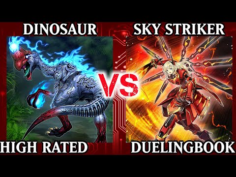 Dinosaur vs Sky Striker | High Rated | Dueling Book