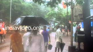 Market Road in Matheran, Maharashtra