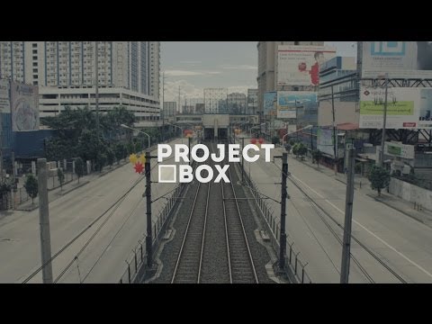 Through the desert streets of Manila