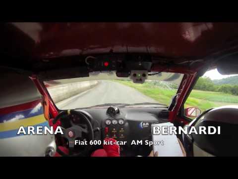10° Rally Alba 2016 Arena-Bernardi Fiat 600 Kit-car Cameracar