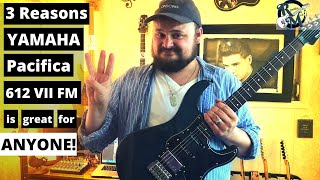 Video thumbnail for Yamaha Pacifica 612 VII FM // 3 Reasons it's a great guitar for ANYONE! by Rumblin Man