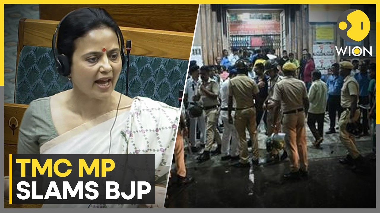 Kolkata Stampede: TMC MP Mahua Moitra Targets BJP Over Security Arrangements | WION