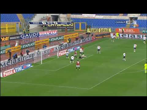 0809 AS Roma Lecce 20090410 1-0 2-0 3-2