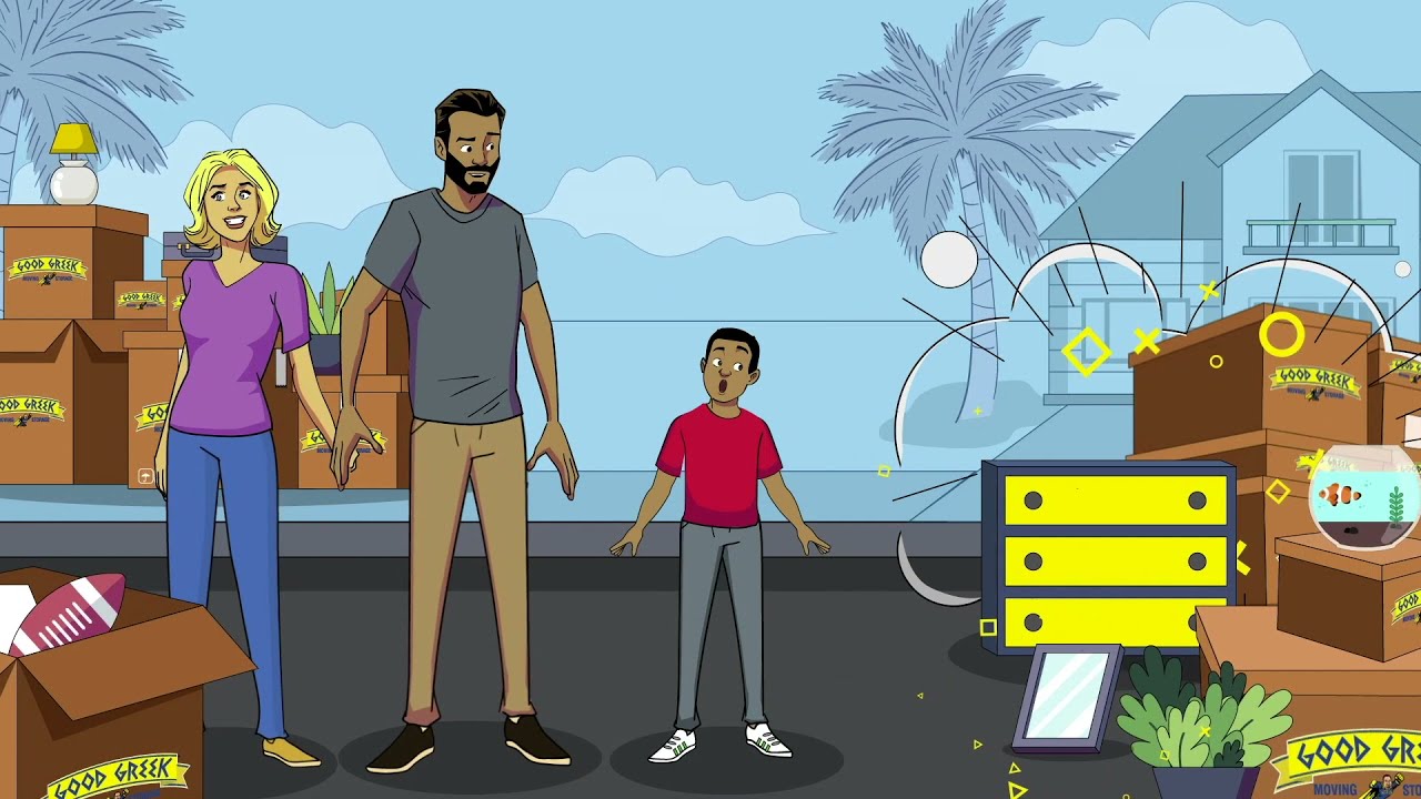 Spero the Hero Battles Villain Movers - Animated Series - Good Greek Moving & Storage - Ep 2