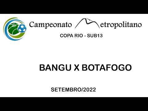 Sub13 Bangu x Botafogo - Metropolitano Copa Rio setembro/2022