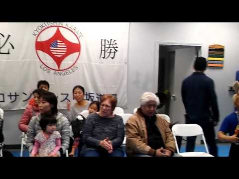 Kyokushin Karate Torrance dojo Christmas party