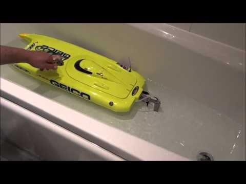 Rc boat cooling system cleaning