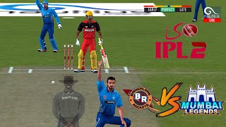 #Shorts Qualifier 2- MI vs RCB | Mumbai Indians vs Royal Challengers Bangalore SO IPL 2 Real Cricket
