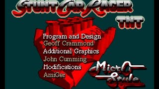 Amigos Plays Stunt Car Racer TNT (Amiga) (Real Hardware)