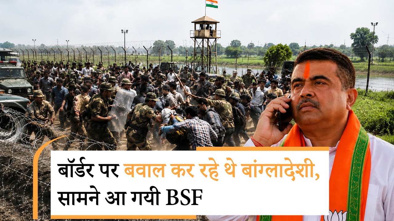 भारत में घुस रहे थे Bangladeshi Infiltrators, BSF आ गयी सामने, जो एक्शन लिया उसे जानकर मजा आ जायेगा भारत में घुस रहे थे Bangladeshi Infiltrators, BSF आ गयी सामने, जो एक्शन लिया उसे जानकर मजा आ जायेगा