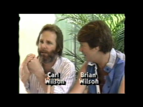 MTV Interview - Brian & Carl Wilson (MTV - Live Aid 7/13/1985)
