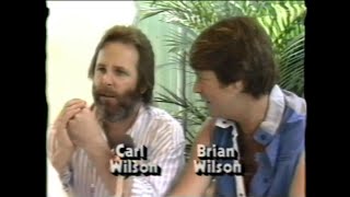 MTV Interview - Brian &amp; Carl Wilson (MTV - Live Aid 7/13/1985)
