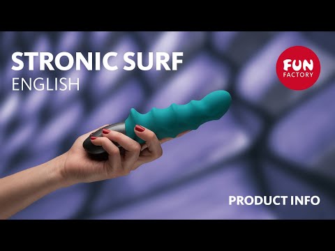 Видео Пульсатор бирюзовый Stronic Surf от Fun Factory
