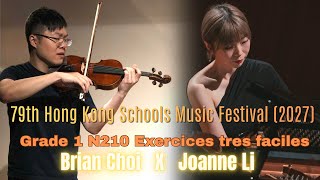 Download lagu 校際音樂節2027 N210 Exercices tres faciles Op 22 - No 6: Allegro - Edward Elgar 小提琴獨奏一級 Brian Choi Violin mp3