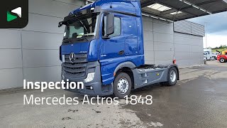 Mercedes-Benz Actros 1848 4X2 StreamSpace Retarder 2xTanks ACC truck tractor | Image 4 - Autoline