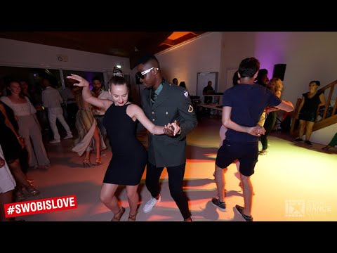 Achile Dinga & Edyta Czagowiec - social dancing @ SWOB - Rivedoux Plage - Ile de Ré