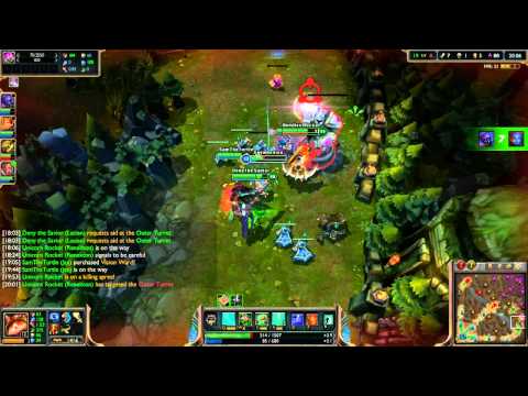 LoL Teemo (Mid) vs Zed