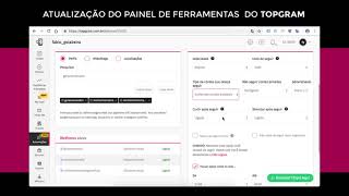 Topgram • Atualizações na Plataforma