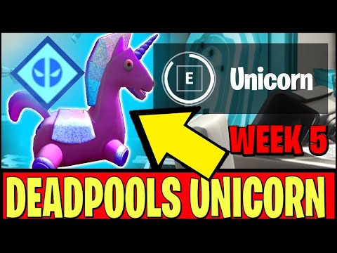 FIND DEADPOOL'S STUFFED UNICORN - Deadpool Challenges Week 5