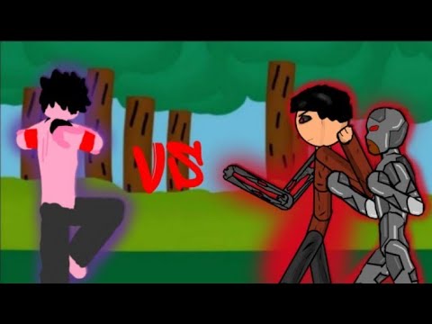 человек против киборг 'рисуем мультфильмы 2'