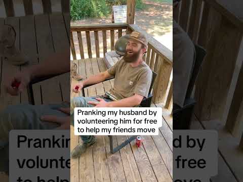 Let my husband go help for free and see how he reacts. #viral  #funny #fyp #funnyvideos  #ytshorts