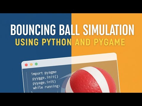 Bouncing Ball Simulation Python And Pygame