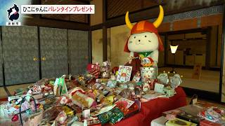 2月14日【びわ湖放送ニュース】バレンタインデー　ひこにゃんは今年もモテモテ