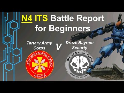 Fast Panda Gaming - Infinity N4 Battle Report for Beginners - Annihilation. TAC vs. Druze