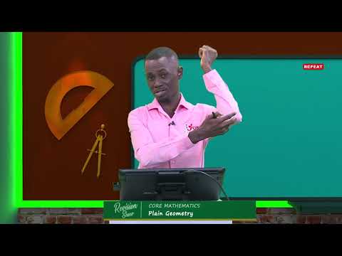 Core Mathematics - Plane  Geometry - Part 1 (13/08/2021)