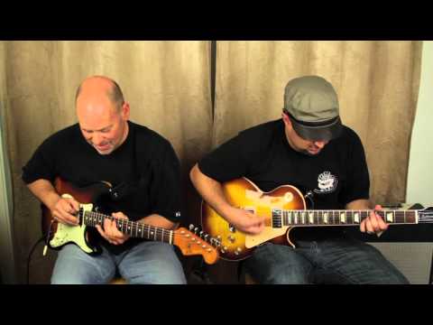 Marty Schwartz and Bob Ryan Improv Guitar Jam - Blues Rock