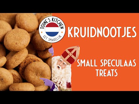 How to Make Kruidnootjes: Small Speculaas Treats