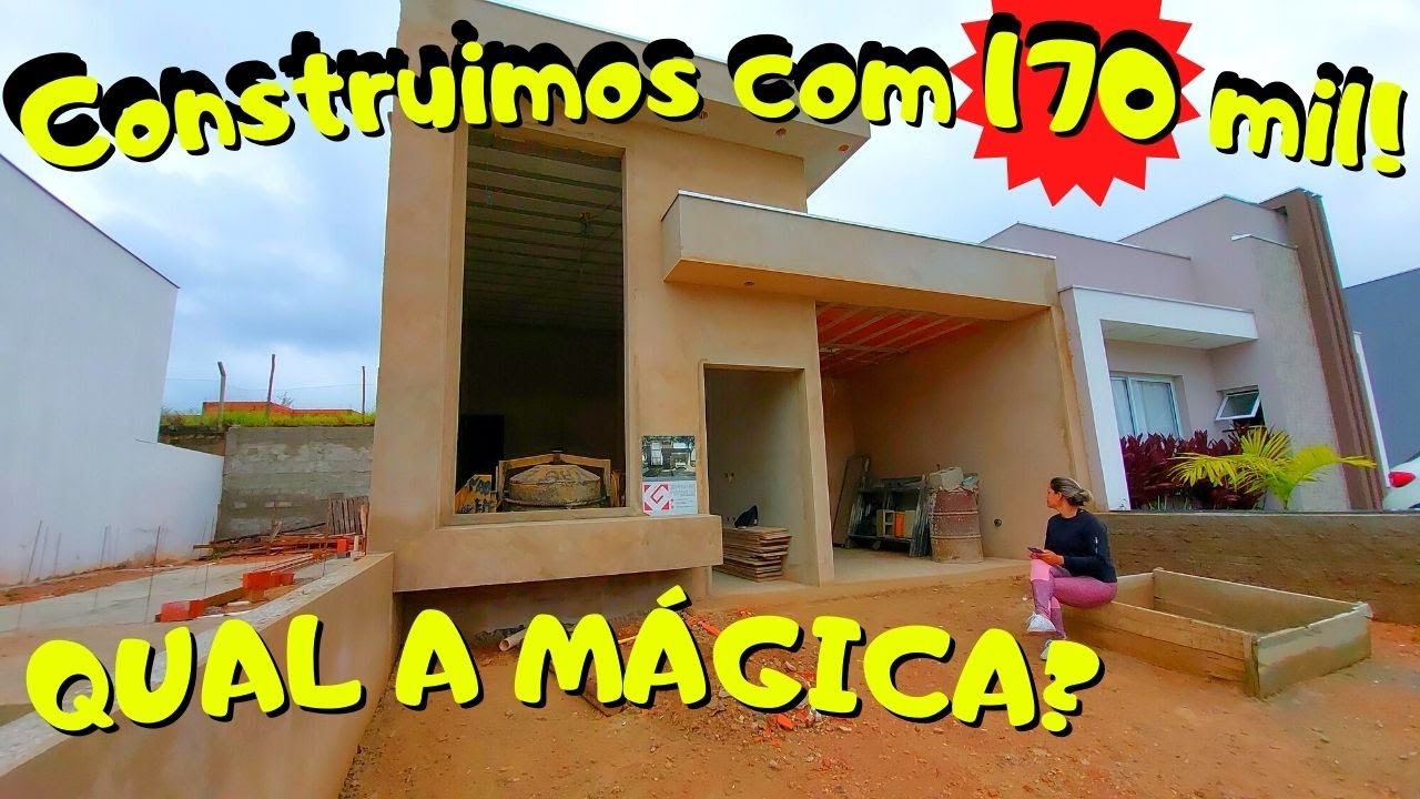 O que CONSTRUIMOS com 170 MIL! Diário de Obra!